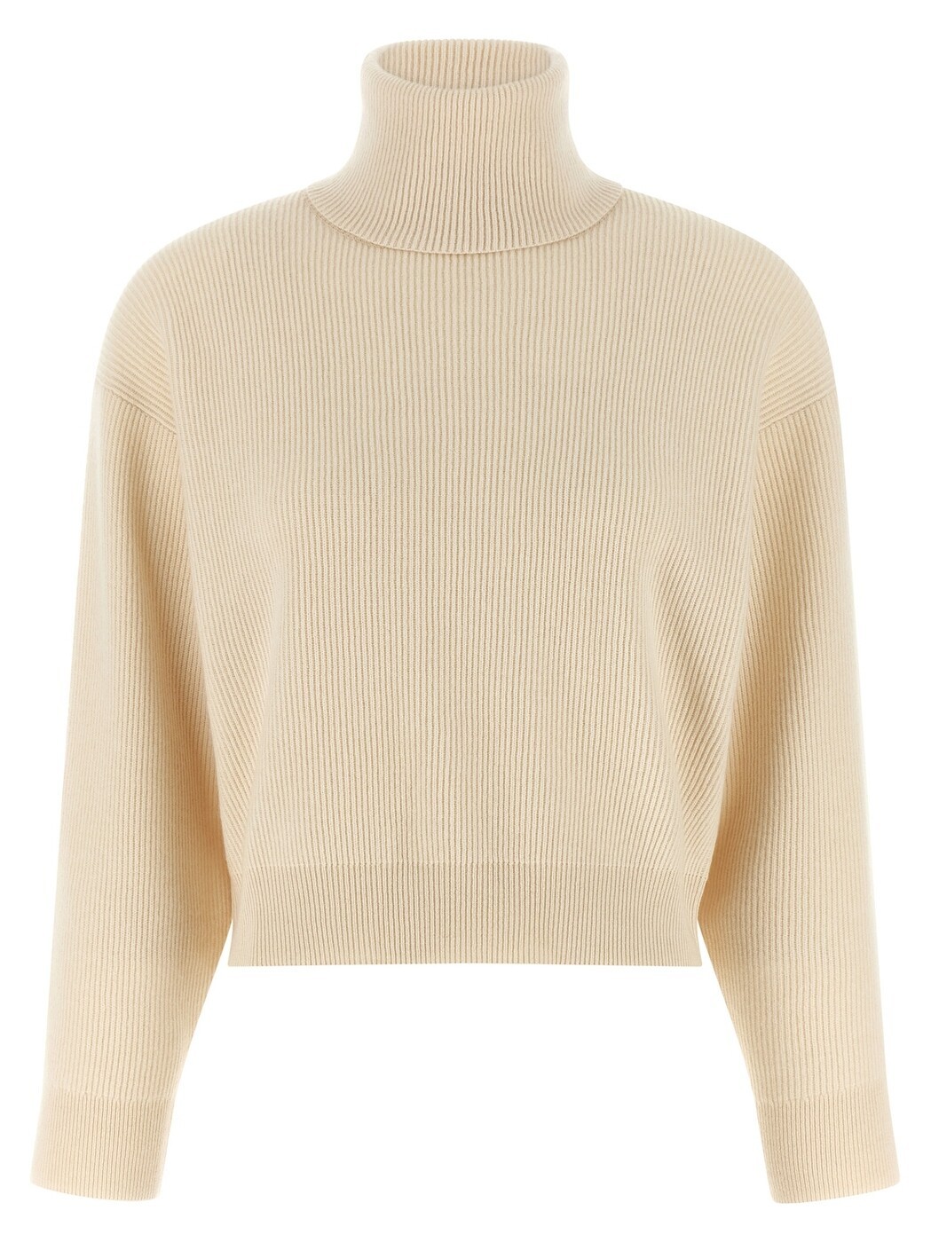 ブルネロクチネリ BRUNELLO CUCINELLI スウェーター 編み物お召しもの レディース 白いこと Knitwear English ribbed sweater M16129313パソコン9777 White 関税 貨物輸送無料 2026AW ju