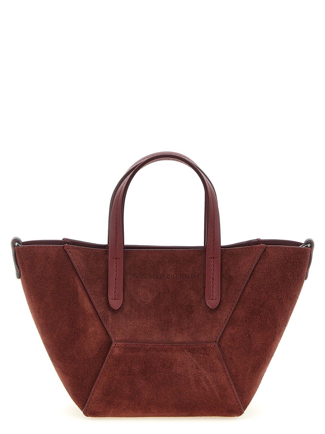 ブルネロクチネリ BRUNELLO CUCINELLI 御徒面子 レディース 赤いこと Business bags \u0027BC Duo\u0027 mini handbag MBDLD2675マイコン4187 Bordeaux 関税 貨物輸送無料 2026AW ju