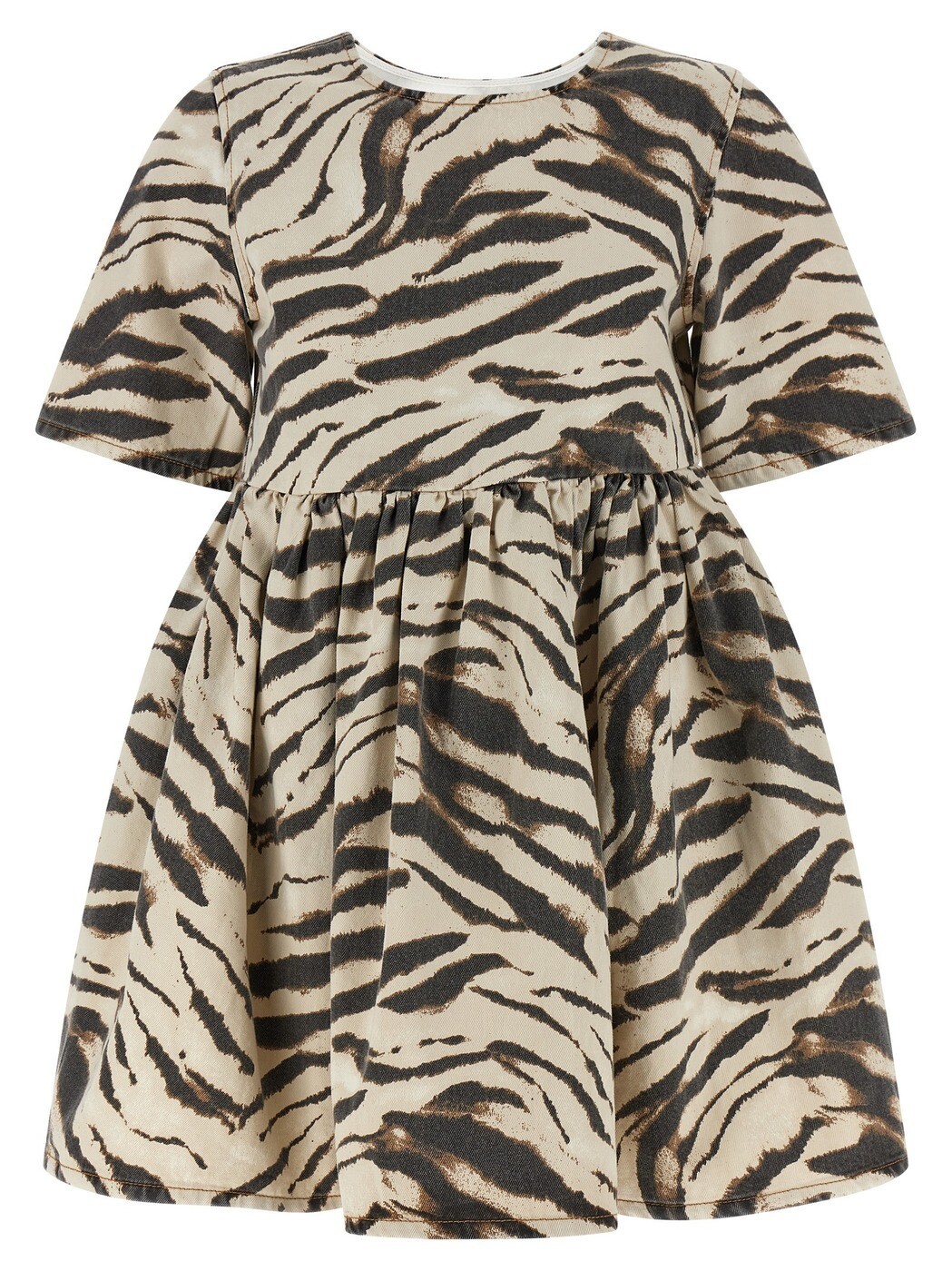 ガニー GANNI 衣裳 御召しもの レディース マルチ色合い Dresses \u0027Zebra Denim\u0027 dress A1030636135 Multicolor 関税 貨物輸送無料 2026AW ju