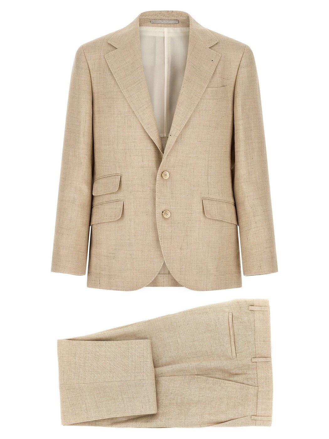 ブルネロ クチネリ BRUNELLO CUCINELLI フォーマル 背広 メンズ ベージュ Formal Outfits Hopsack dress MZ403LDWHC042 Beige 関税 貨物輸送無料 2026SS ju