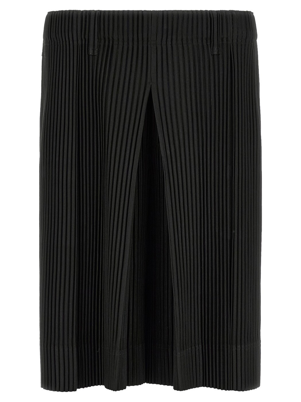 HOMME PLISSE\u0027 ISSEY MIYAKE さる股引き メンズ 黒いこと Shorts \u0027Tailored Pleats 2\u0027 bermuda shorts HP66JF15915 Black 関税 貨物輸送無料 2026SS ju