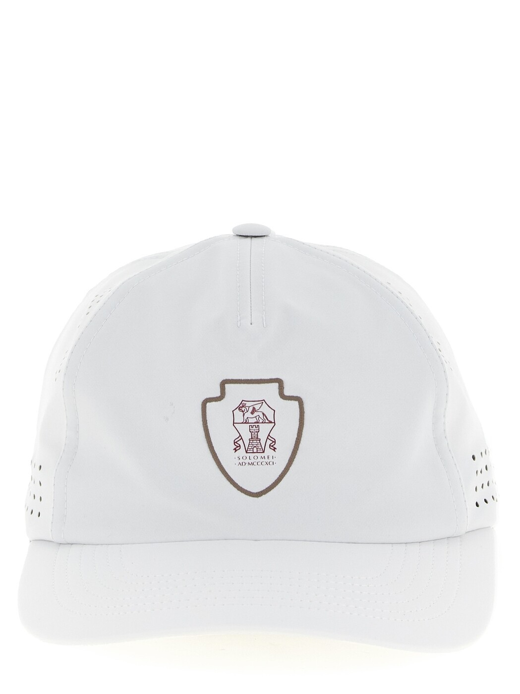 ブルネロ クチネリ BRUNELLO CUCINELLI かぶり笠 鳥打ち帽 メンズ 白いこと Hats \u0027Tennis\u0027 logo cap MCAP9911TCD760 White 関税 貨物輸送無料 2026SS ju