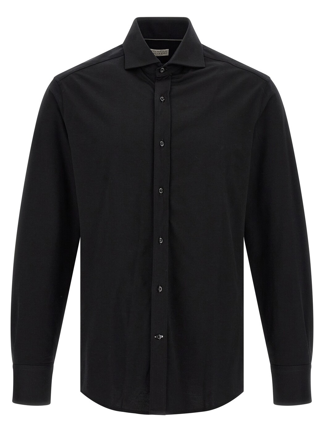 ブルネロ クチネリ BRUNELLO CUCINELLI プルオーバー メンズ 黒いこと Shirts French collar shirt MH8766686C101 Black 関税 貨物輸送無料 2026SS ju