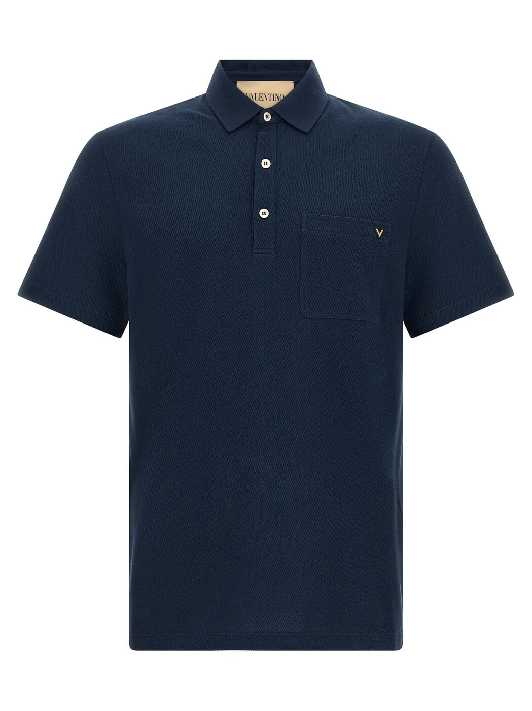 ヴァレンティノ ガラヴァーニ VALENTINO GARAVANI スポーツシャツ メンズ 青碧 Polo shirts Valentino Garavani \u0027VGold\u0027 polo shirt V3MH04VBMDD51 Blue 関税 貨物輸送無料 2026AW ju
