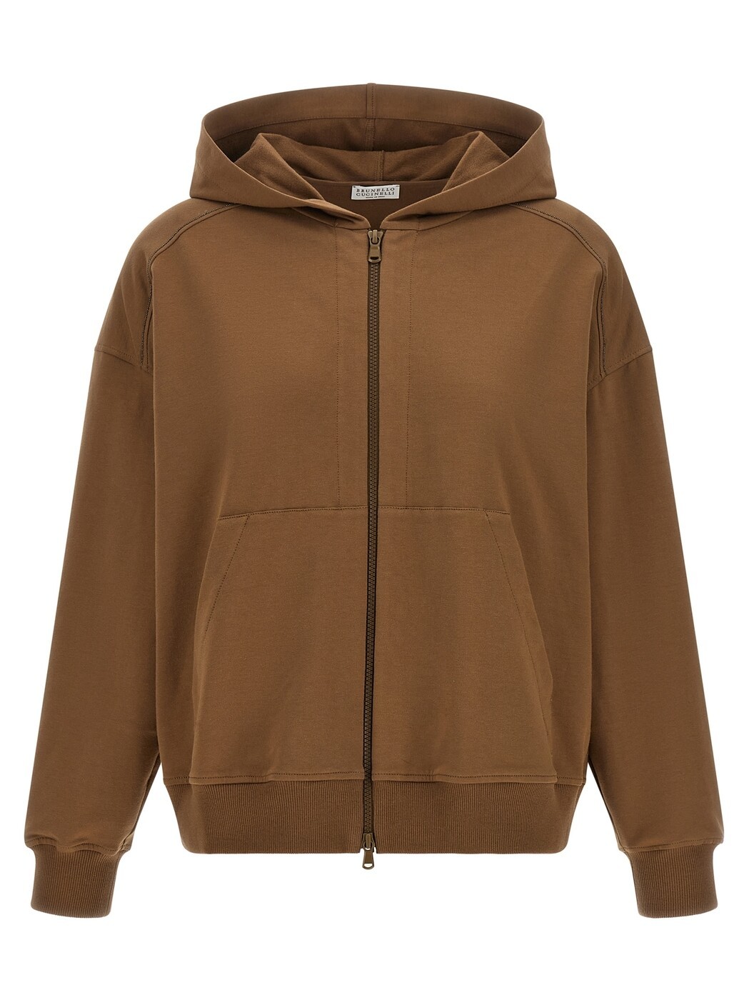 ブルネロクチネリ BRUNELLO CUCINELLI 調教師 レディース 赤銅色 Sweatshirts \u0027Shiny Trims\u0027 hoodie MH827FB706C832 Brown 関税 貨物輸送無料 2026AW ju