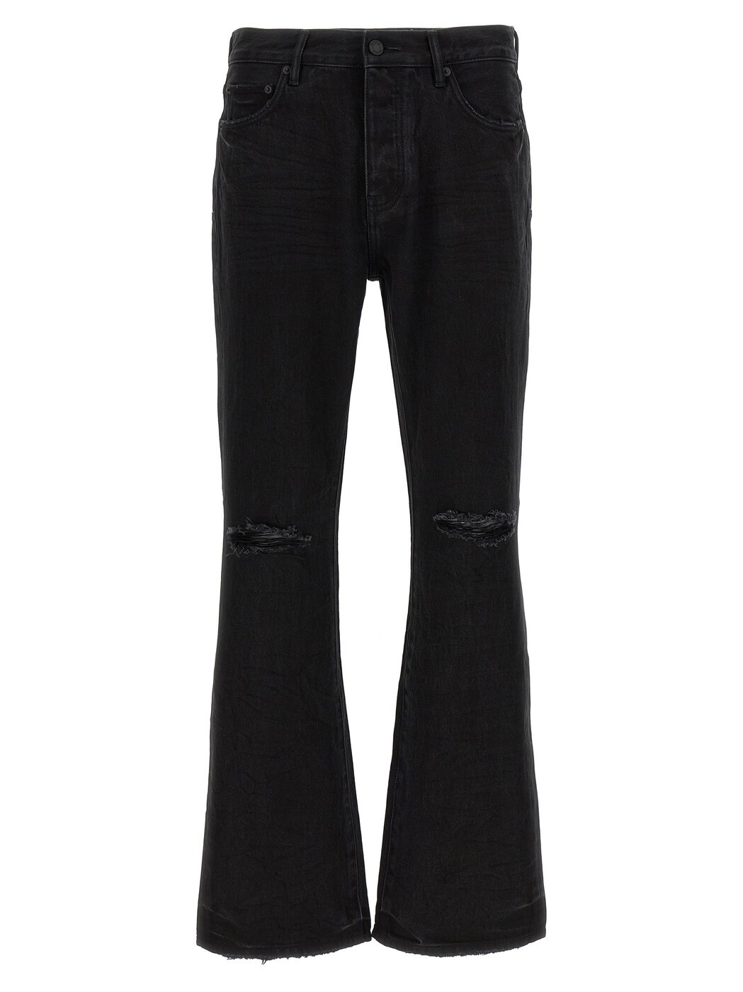 パープル PURPLE ジーンズ メンズ 黒いこと Jeans \u0027P026 Lancer Rip\u0027 jeans P026LDBR525BLACK Black 関税 貨物輸送無料 2026AW ju