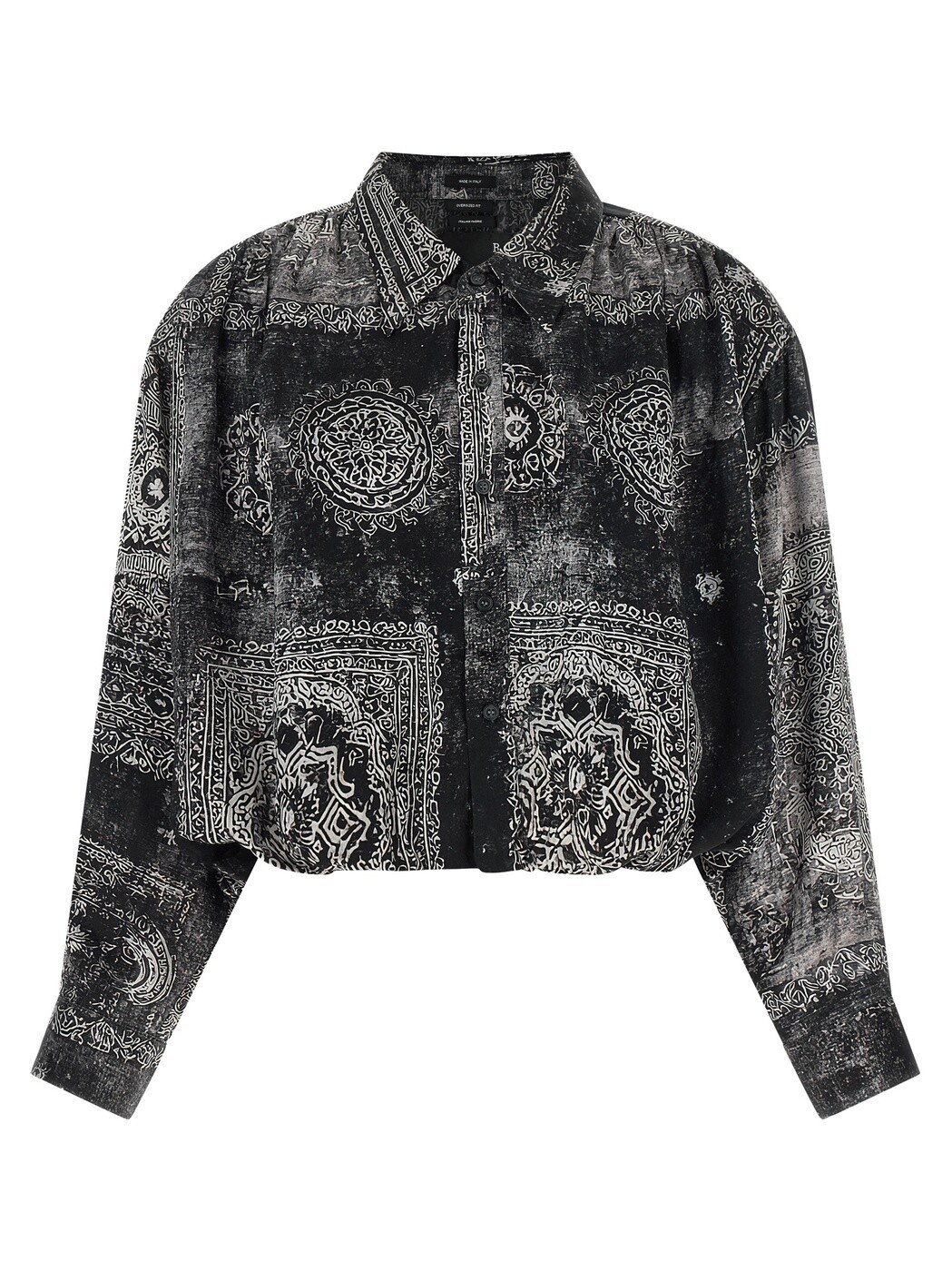 アール サー青二才 R13 ティーシャツ レディース 黒いこと Shirts \u0027Bubble\u0027 shirt R13WR578R810BBLACKMULTIMEDALLION Black 関税 貨物輸送無料 2026SS ju