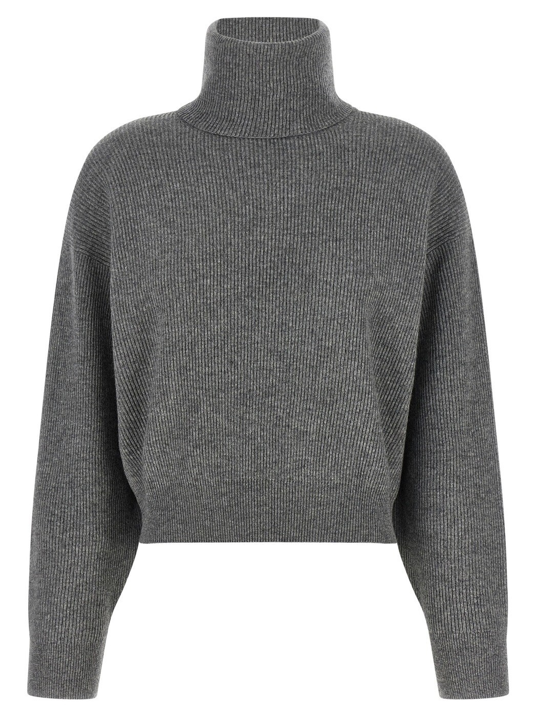 ブルネロクチネリ BRUNELLO CUCINELLI スウェーター 編み物お召しもの レディース 薄墨色 Knitwear English ribbed sweater M16129313パソコン074 Gray 関税 貨物輸送無料 2026AW ju