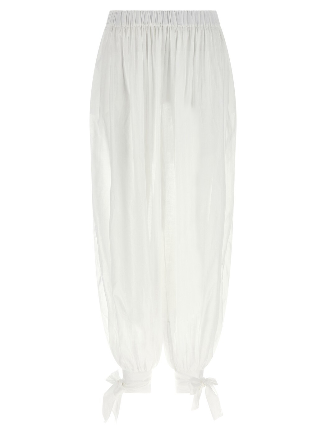 THE ANDAMANE ズボン ズボン下 レディース 白いこと Trousers \u0027Noor\u0027 pants TM190455ATNC108WHITE White 関税 貨物輸送無料 2026SS ju
