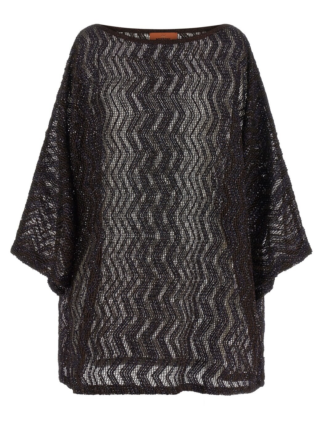 ミッソーニ MISSONI 海水着 スイムウェア レディース 赤銅色 Swimwear Zigzag mesh dress MS26SQ1EBV00ITS80EQ Brown 関税 貨物輸送無料 2026SS ju