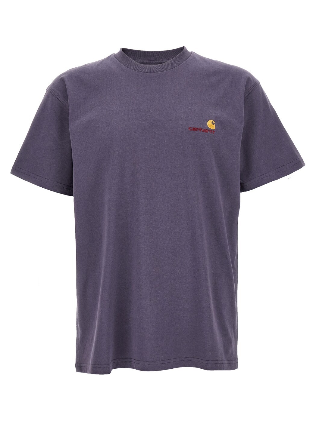 鉄道車両ハート型 ダブリューアイピー CARHARTT WIP ティーシャツ メンズ パープル T-shirts \u0027American Script\u0027 T-shirt I0299563RIXX Purple 関税 貨物輸送無料 2026AW ju