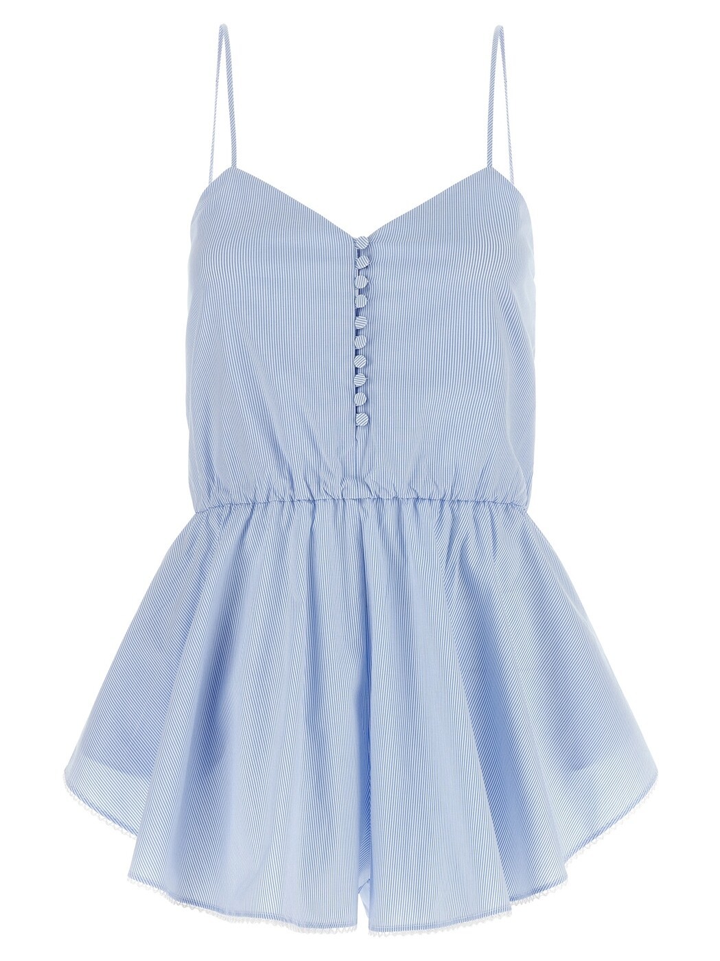 THE ANDAMANE セットアップ オールインワン レディース 青色 Jumpsuits \u0027Celeste\u0027 jumpsuit TM190165ATNC200LIGHTBLUEWHITE Light Blue 関税 貨物輸送無料 2026SS ju