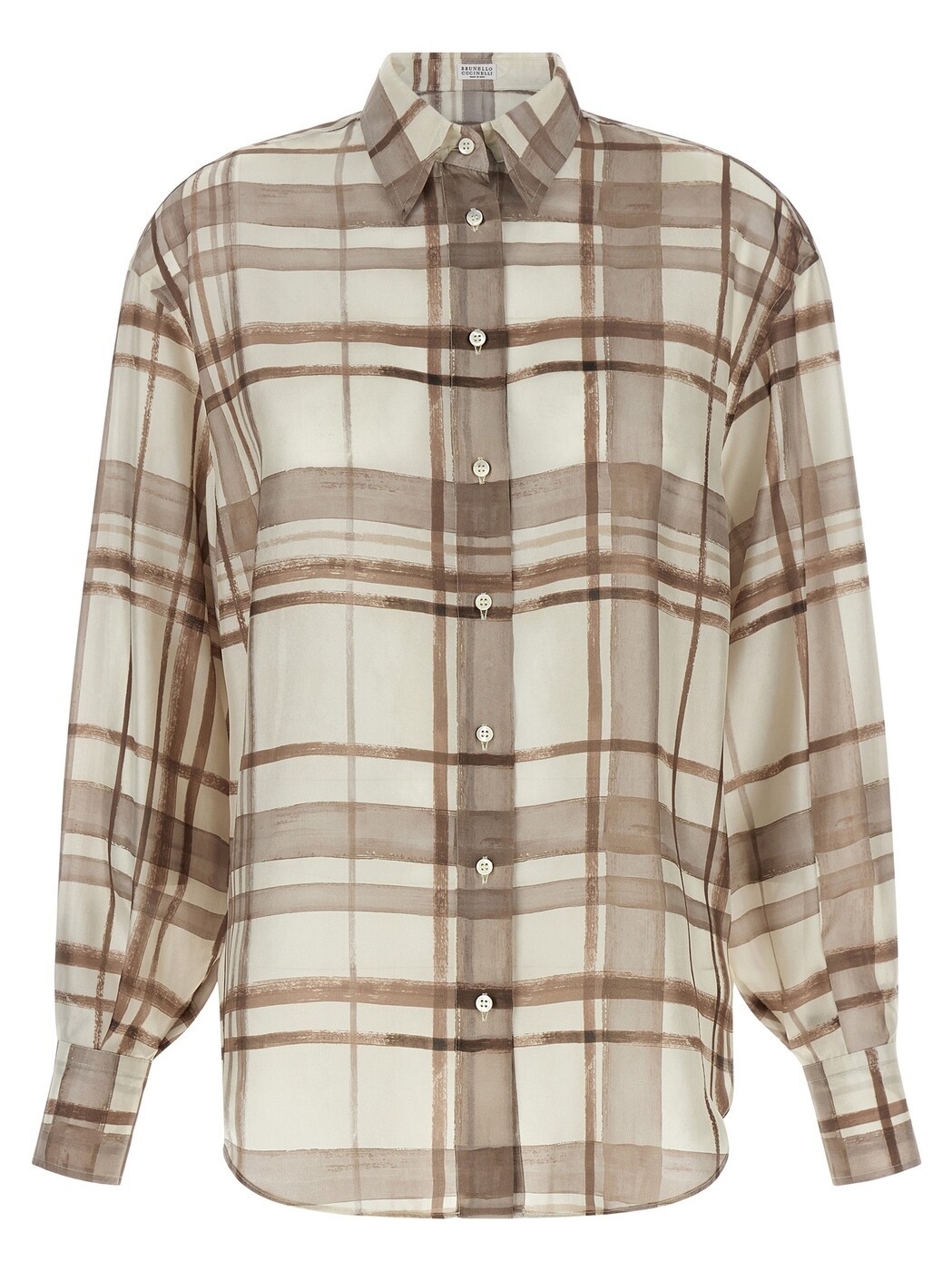 ブルネロクチネリ BRUNELLO CUCINELLI プルオーバー レディース ベージュ Shirts Silk shirt MP968NN406C015 Beige 関税 貨物輸送無料 2026AW ju