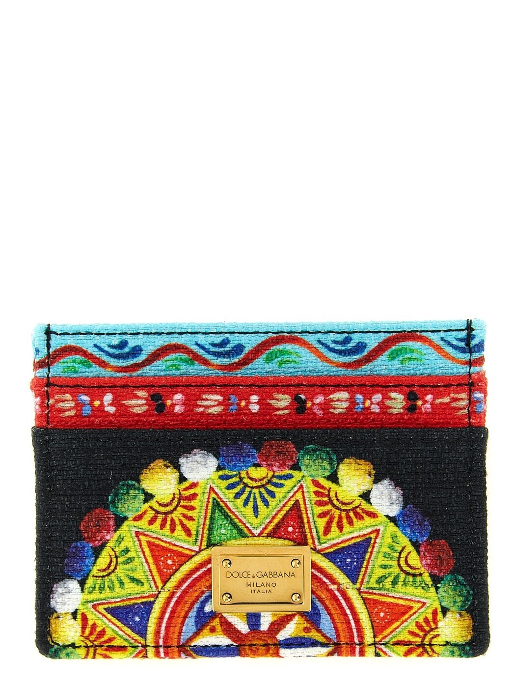 ドルチェ\u0026ガッバーナ DOLCE\u0026GABBANA 歌留多保持者 紙入れ レディース マルチ色つや Wallets and Card Holders \u0027Carretto\u0027 card holder BI0330A0890HV6CK Multicolor 関税 貨物輸送無料 2026AW ju
