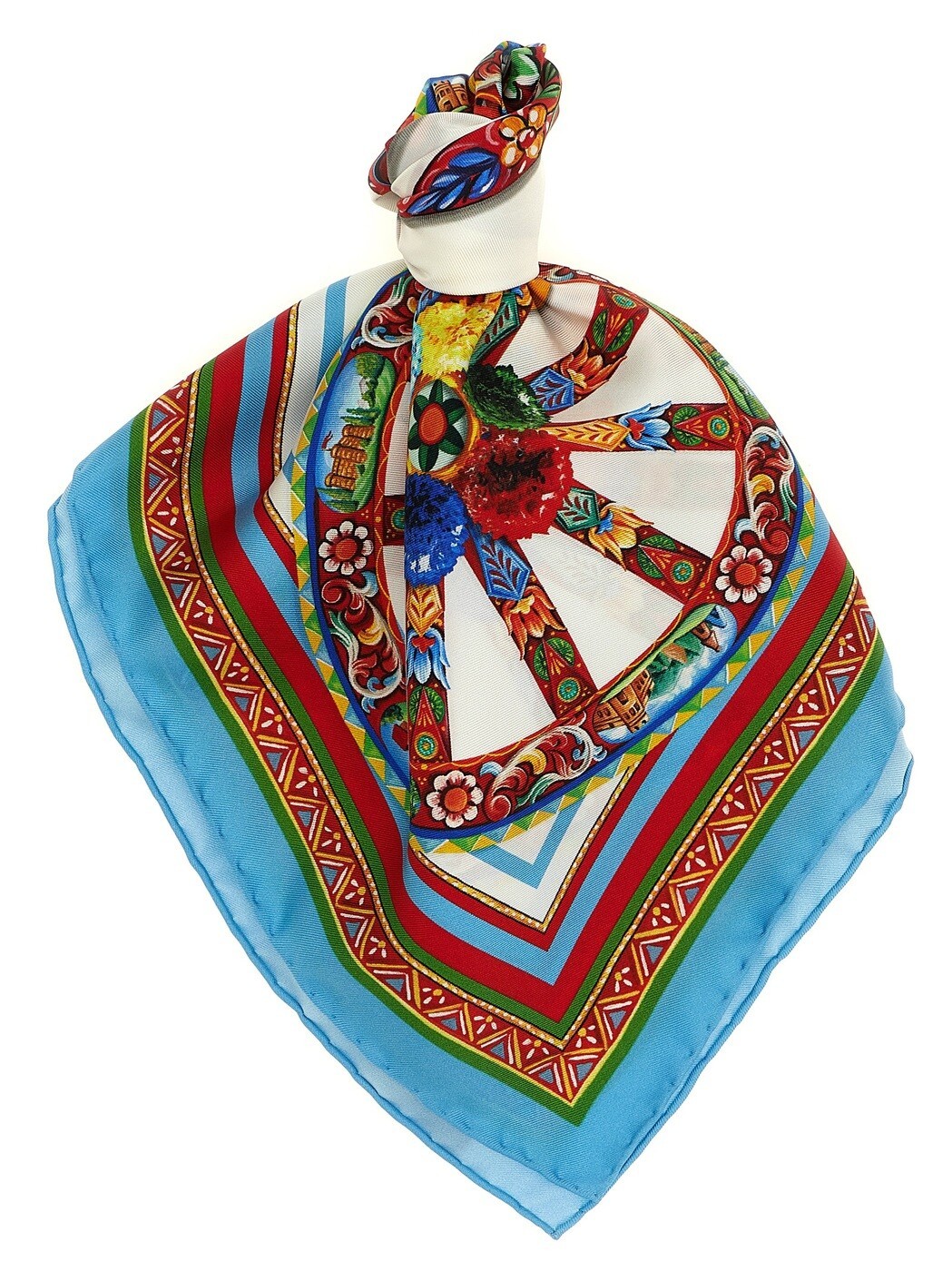 ドルチェ&ガッバーナ DOLCE&GABBANA ハイテクアクセサリー ファッション小物 レディース マルチカラー Hi-tech accessories 'Carretto' scarf FN092RGDDU4HD6CL Multicolor 関税 送料無料 2026AW ju｜BRANDSHOP「il Tesoro」