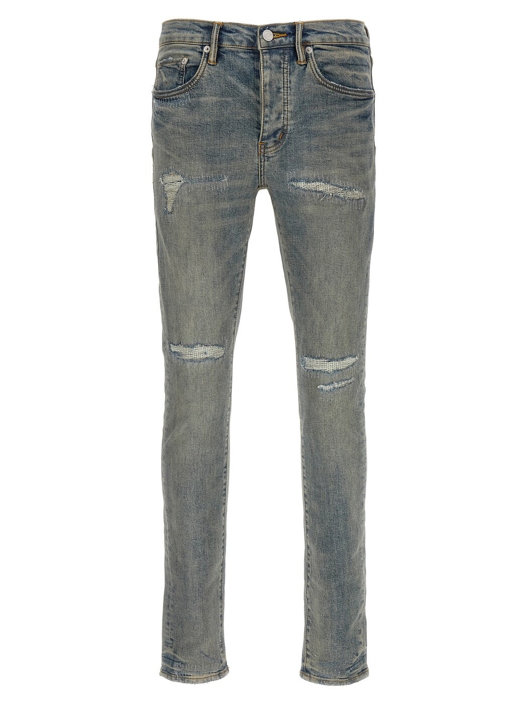 パープル PURPLE ジーンズ メンズ 青味 Jeans \u0027P001 Light Blue Vintage\u0027 jeans P001LBVR524LTINDIGO Blue 関税 貨物輸送無料 2026AW ju