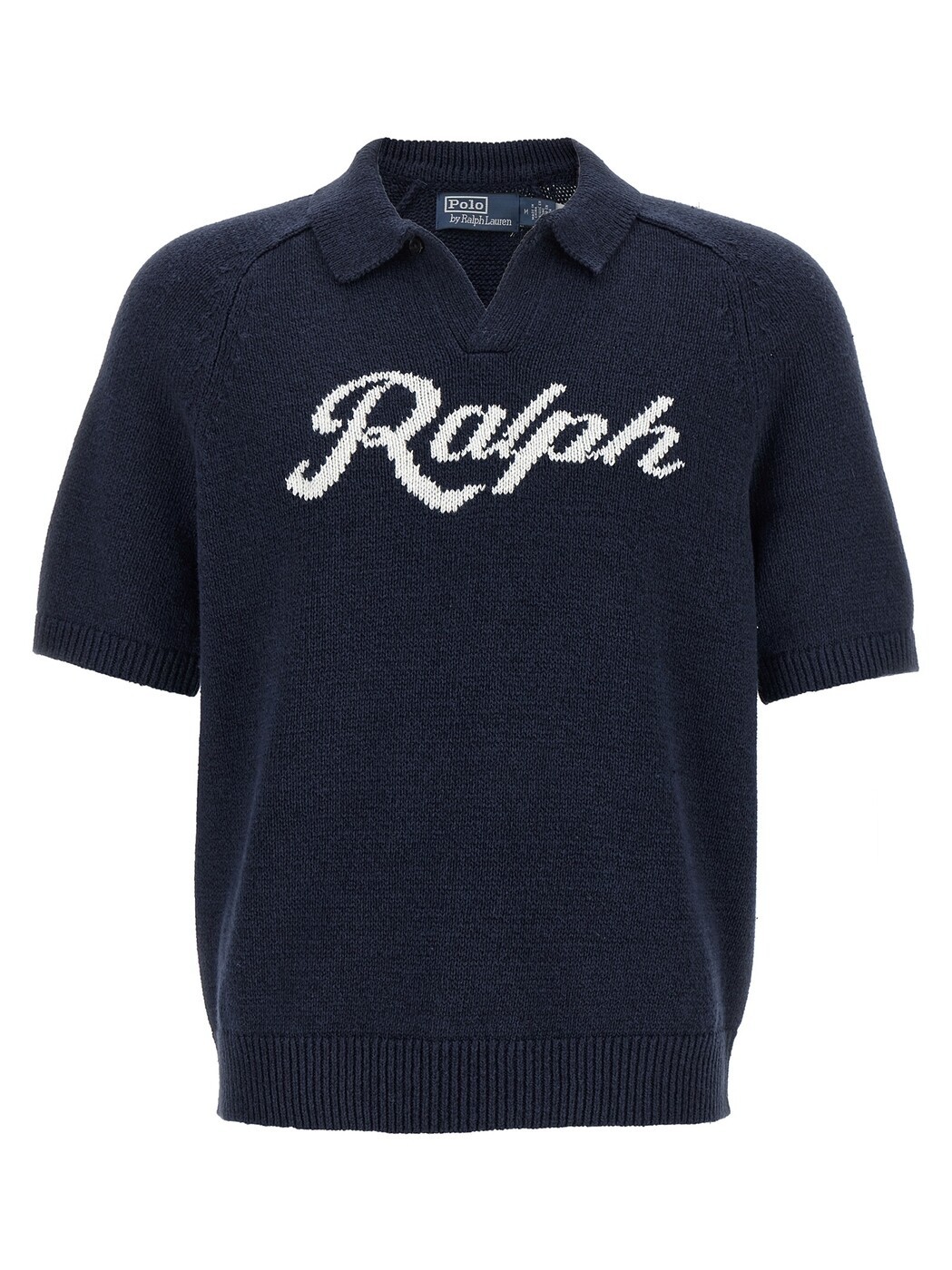 ポロ ラルフ ローレン POLO RALPH LAUREN セーター ニットウェア メンズ ブルー Knitwear Intarsia logo sweater 710B32233001 Blue 関税 送料無料 2026AW ju｜BRANDSHOP「il Tesoro」