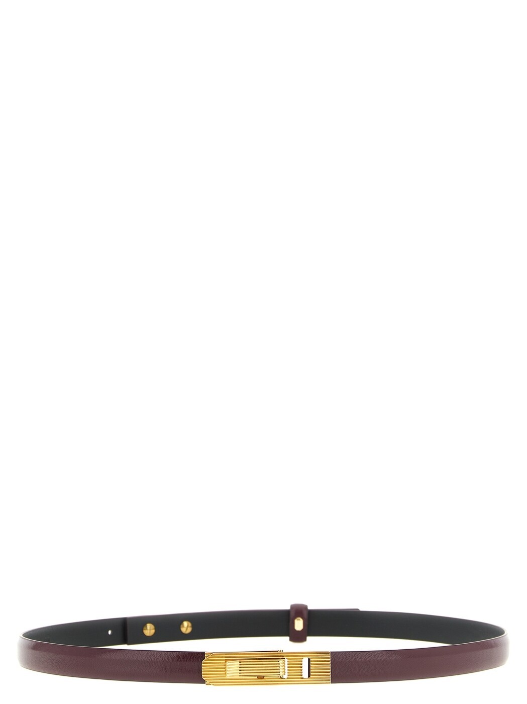 アルベルタ フェレッティ ALBERTA FERRETTI ベルト レディース レッド Belts Striped buckle belt A800180250195 Bordeaux 関税 送料無料 2026AW ju|BRANDSHOP「il Tesoro」