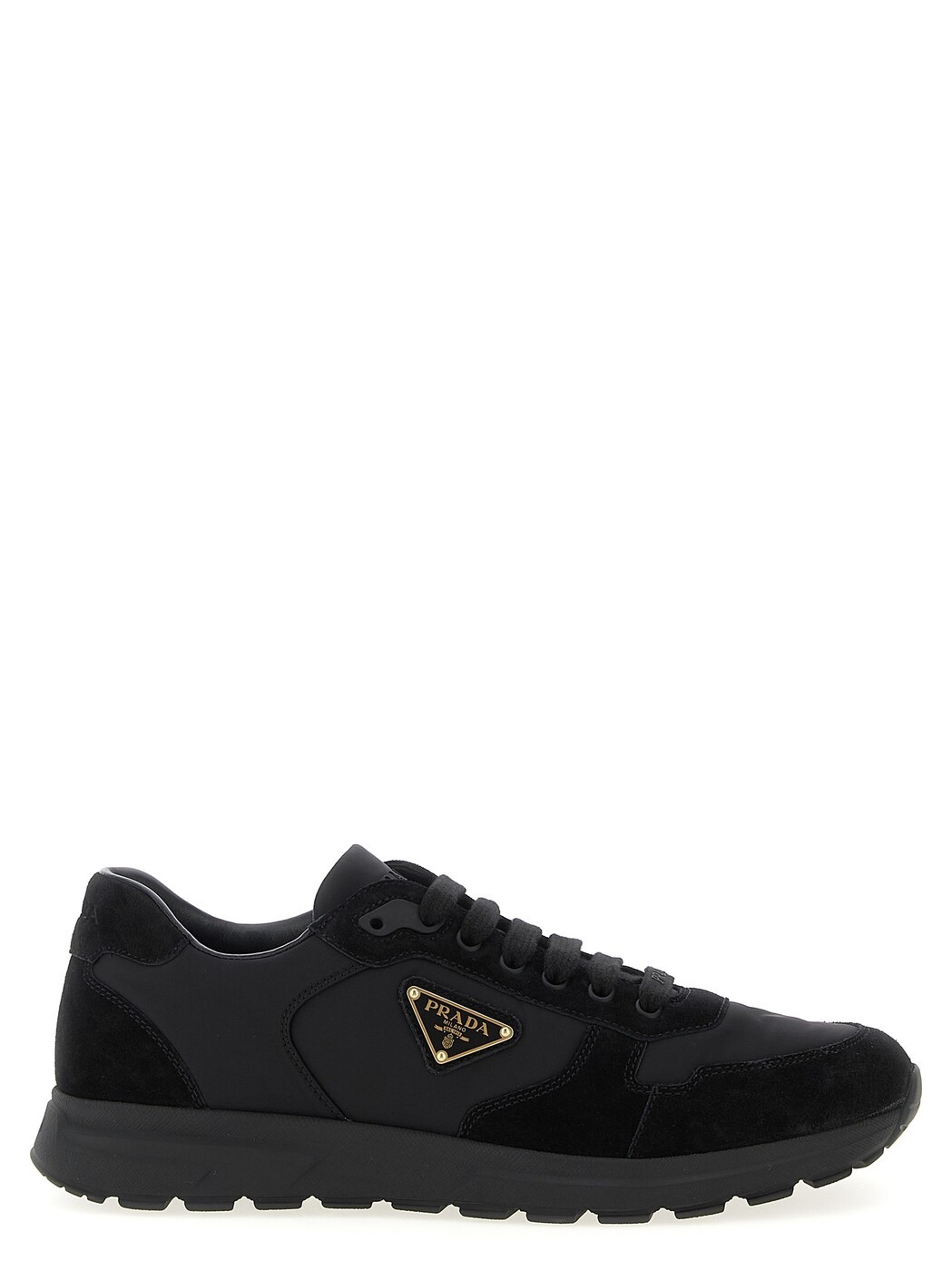 プラダ PRADA スニーカー メンズ 黒いこと Sneakers \u0027Prax 2.0\u0027 sneakers 2EE436FG000D7CF0002 Black 関税 貨物輸送無料 2026SS ju メンズ靴-スニーカー-靴