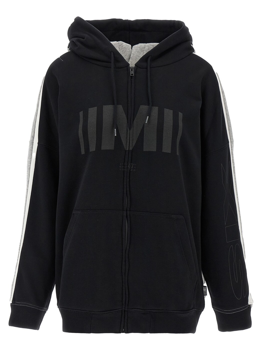 エムエム6 住み家 マルジェラ MM6 MAISON MARGIELA 調教師 レディース マルチ色つや Sweatshirts \u0027Double Front\u0027 hoodie S52HG0040M25013964 Multicolor 関税 貨物輸送無料 2025AW ju