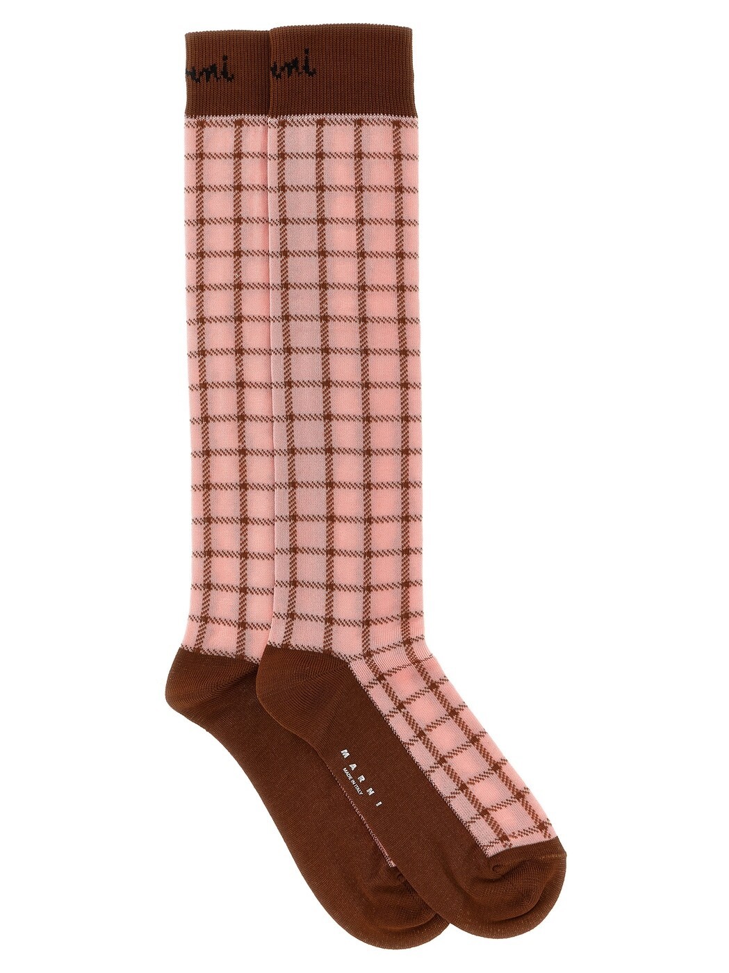 マルニ MARNI ソックス 靴下 レディース マルチ色つや Socks Check socks SKMC0213Q1UFC191CHC16 Multicolor 関税 貨物輸送無料 2026SS ju