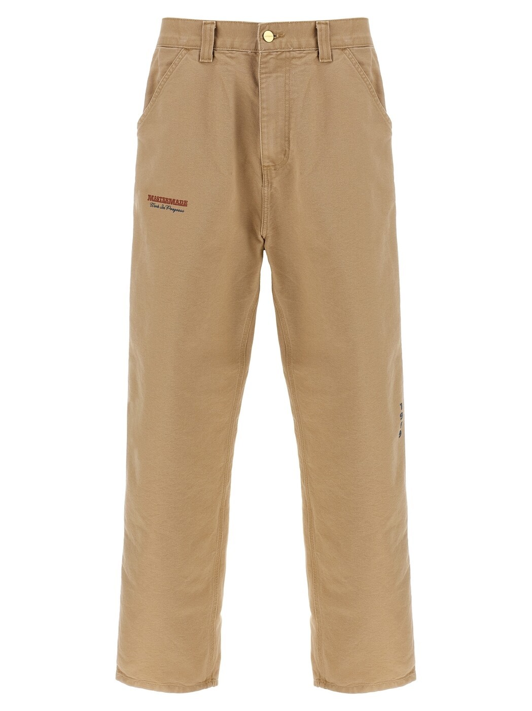 鉄道車両ハート形 ダブリューアイピー CARHARTT WIP ズボン ズボン下 メンズ ベージュ Trousers \u0027Single Knee Graphic\u0027 pants I03556007E60 Beige 関税 貨物輸送無料 2025AW ju