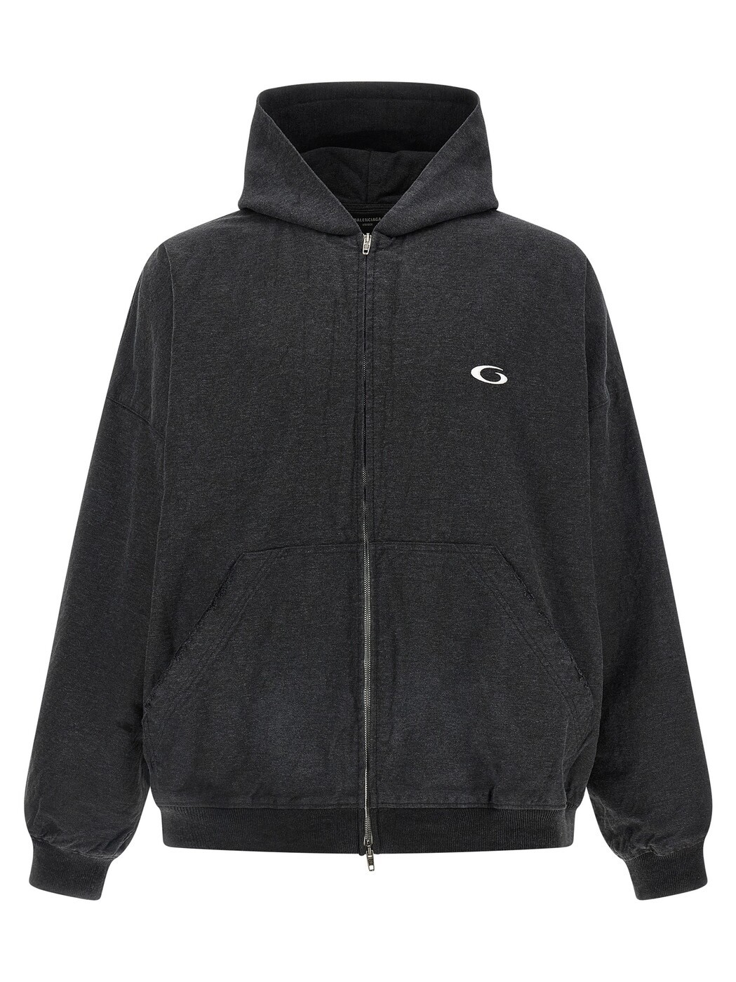 バレンシアガ BALENCIAGA トレーナー 調教師 メンズ 薄墨色 Sweatshirts \u0027Trompe L\u0027・・il\u0027 hoodie 838688TSWB31140 Gray 関税 貨物輸送無料 2025AW ju