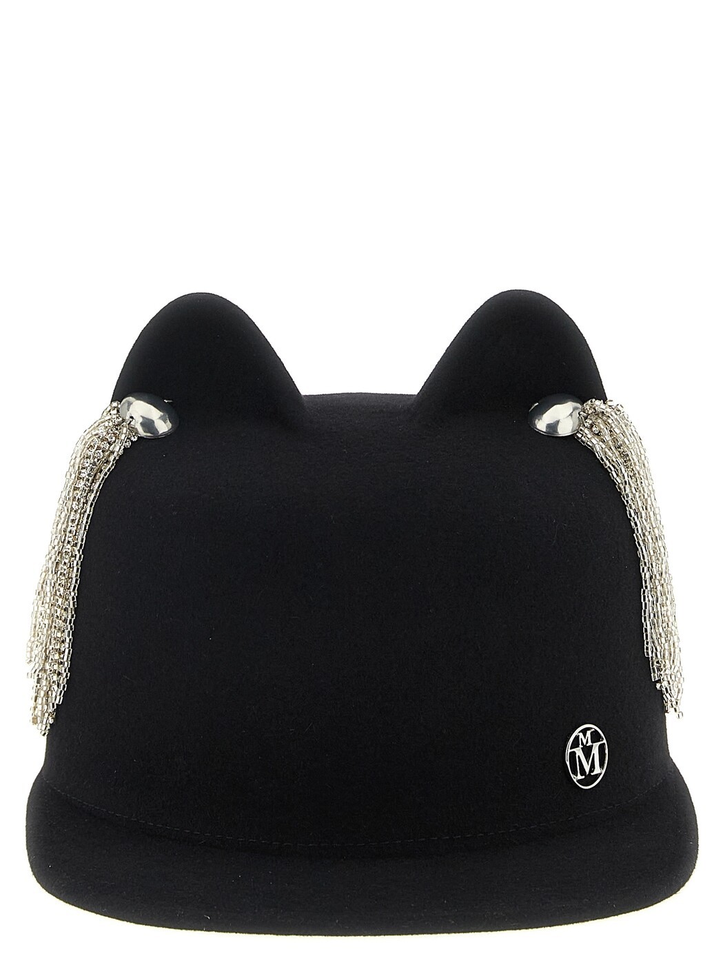 住み家 ミッシェル MAISON MICHEL かぶり笠 鳥打ち帽 レディース 黒いこと Hats \u0027Jamie\u0027 hat with crystals 1027086001BLACK Black 関税 貨物輸送無料 2025AW ju