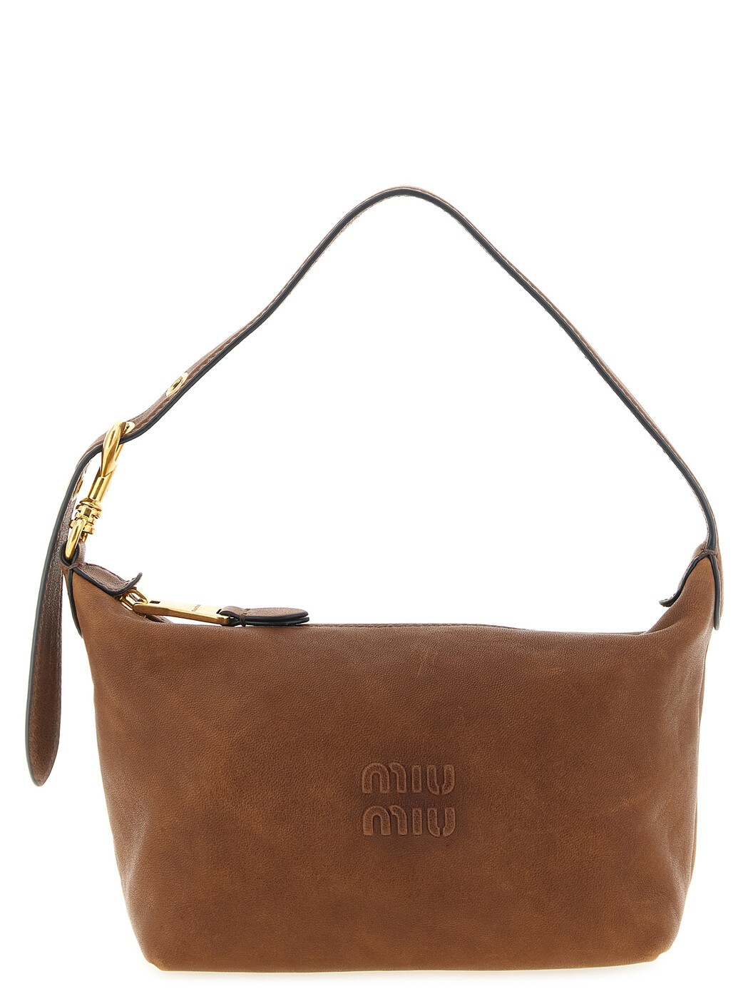 ミュウ ミュウ MIU MIU クラッチバッグ レディース ブラウン Clutch and wristlets bags Pouch nappa Aviator 5NE841AEFXF0316 Brown 関税 送料無料 2026AW ju|BRANDSHOP「il Tesoro」