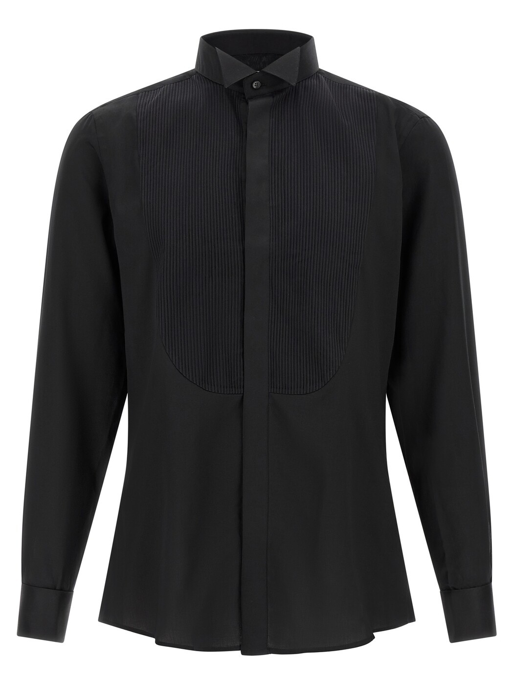 パルジレリ PAL ZILERI シャツ メンズ ブラック Shirts Tuxedo Shirt - Ceremony Line 9DJ70G464US80820 Black 関税 送料無料 2026AW ju|BRANDSHOP「il Tesoro」