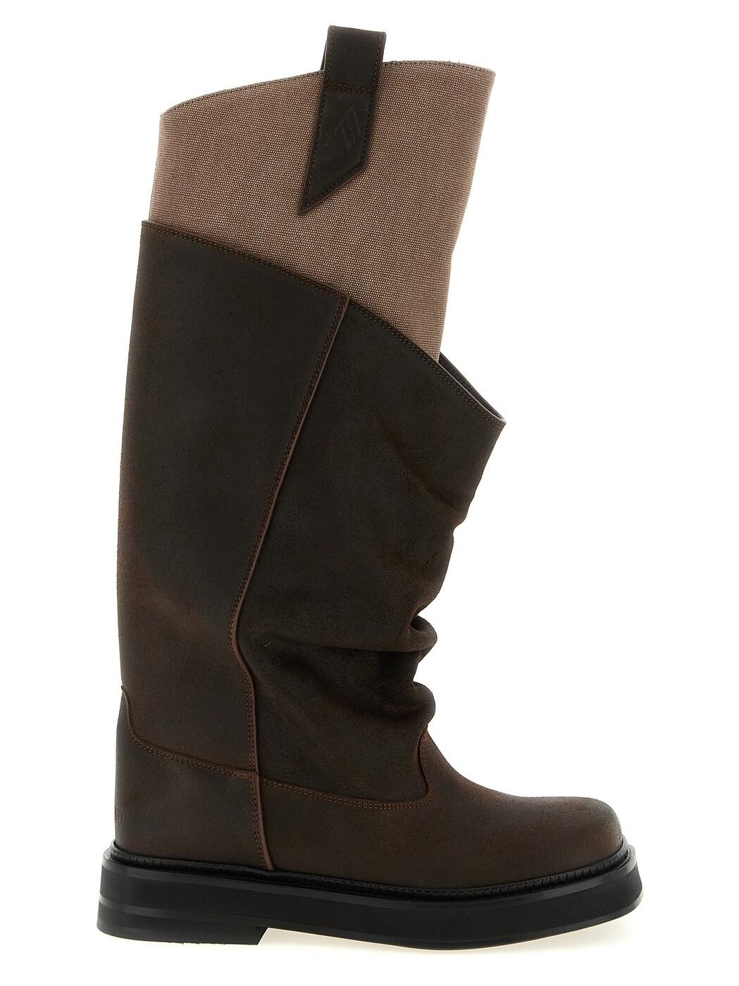 アティコ ATTICO ブーツ レディース ブラウン Boots 'New Robin Passeggiata' boots 261WSH00902MIX124AA215 Brown 関税 送料無料 2026AW ju｜BRANDSHOP「il Tesoro」