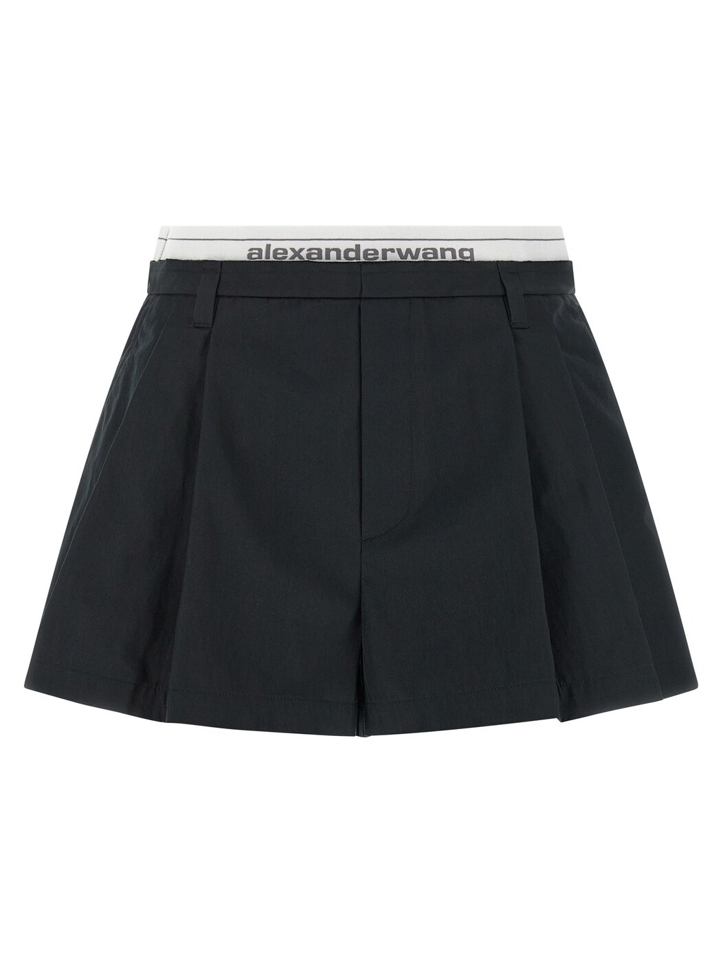 アレキサンダーワン ALEXANDER WANG デニムショーツ ショーツ レディース ブラック Denim shorts Logo band shorts 1WC3264042001 Black 関税 送料無料 2026AW ju|BRANDSHOP「il Tesoro」