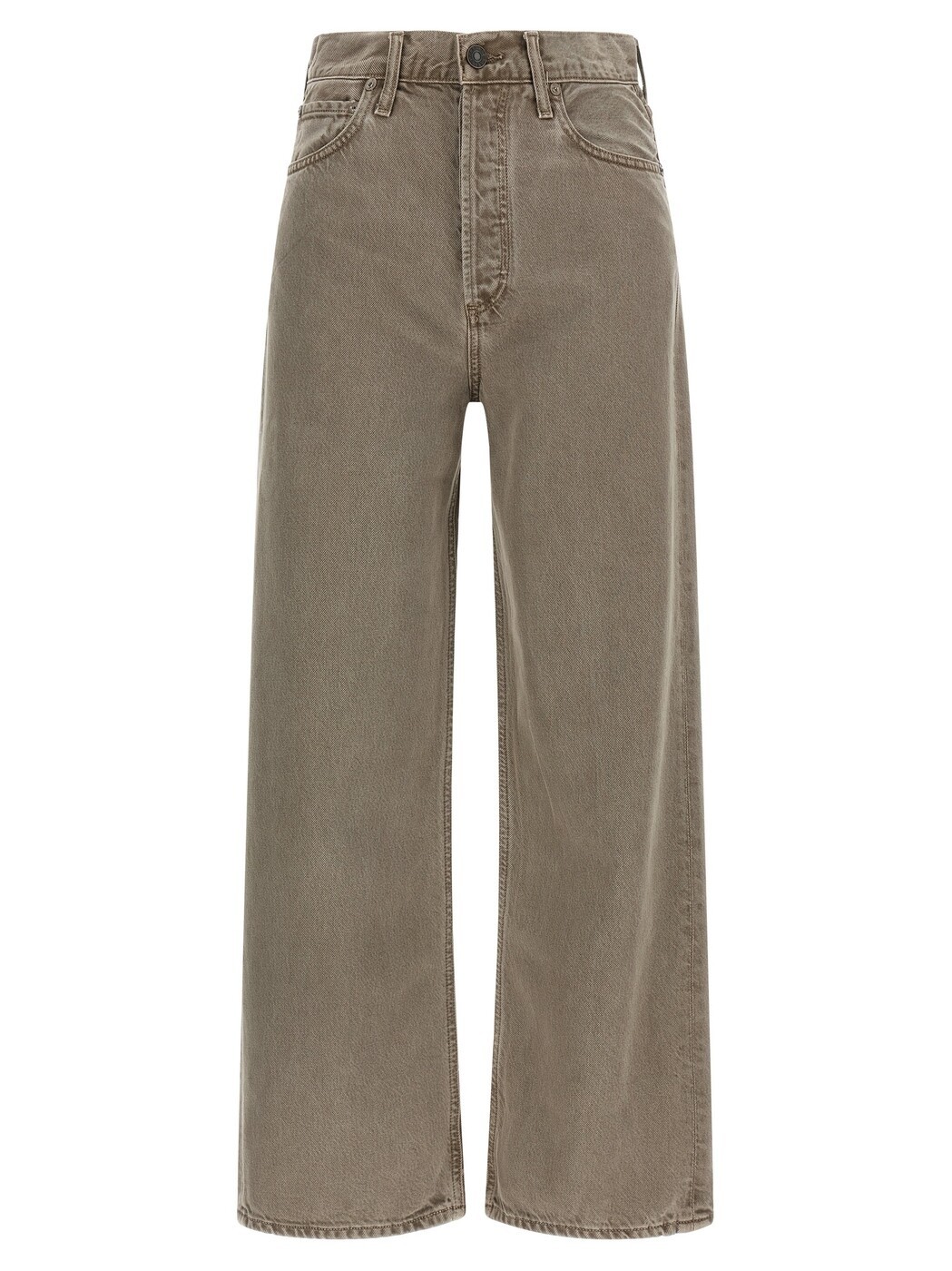エーゴールドイー AGOLDE デニム レディース ブラウン Jeans 'Ren' jeans - 'Flyweight' line A91911968TAIL Brown 関税 送料無料 2026AW ju｜BRANDSHOP「il Tesoro」 42,965円