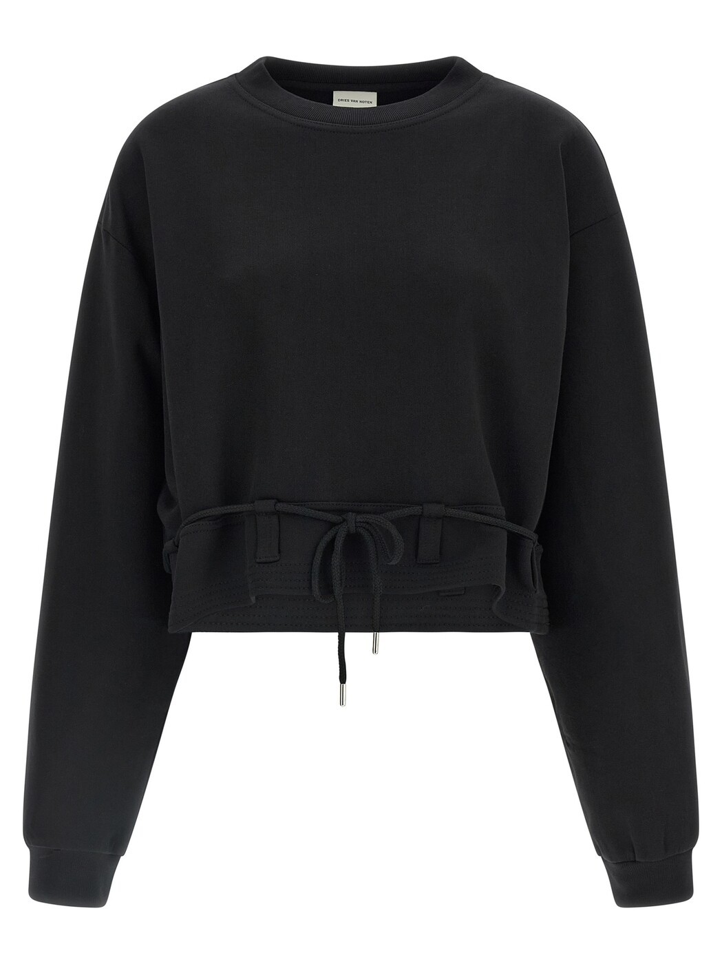ドリス ヴァン ノッテン DRIES VAN NOTEN トレーナー レディース ブラック Sweatshirts 'Haserfiela' sweatshirt 2621311094610900 Black 関税 送料無料 2026AW ju|BRANDSHOP「il Tesoro」