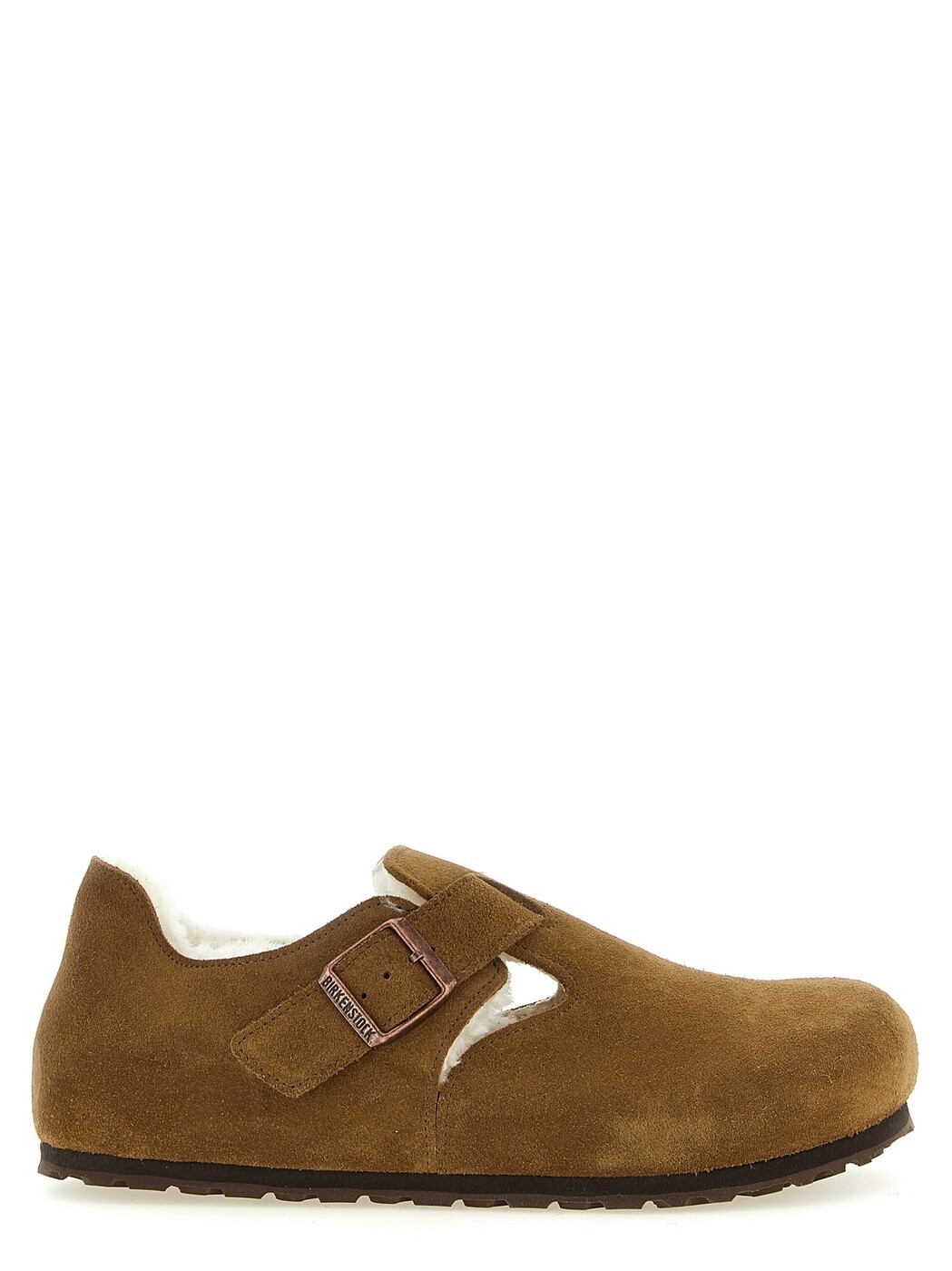 ビルケンシュトック BIRKENSTOCK フラットシューズ フラットシューズ レディース ブラウン Flat Shoes 'London' sabots 1014963TEA Brown 関税 送料無料 2026AW ju|BRANDSHOP「il Tesoro」