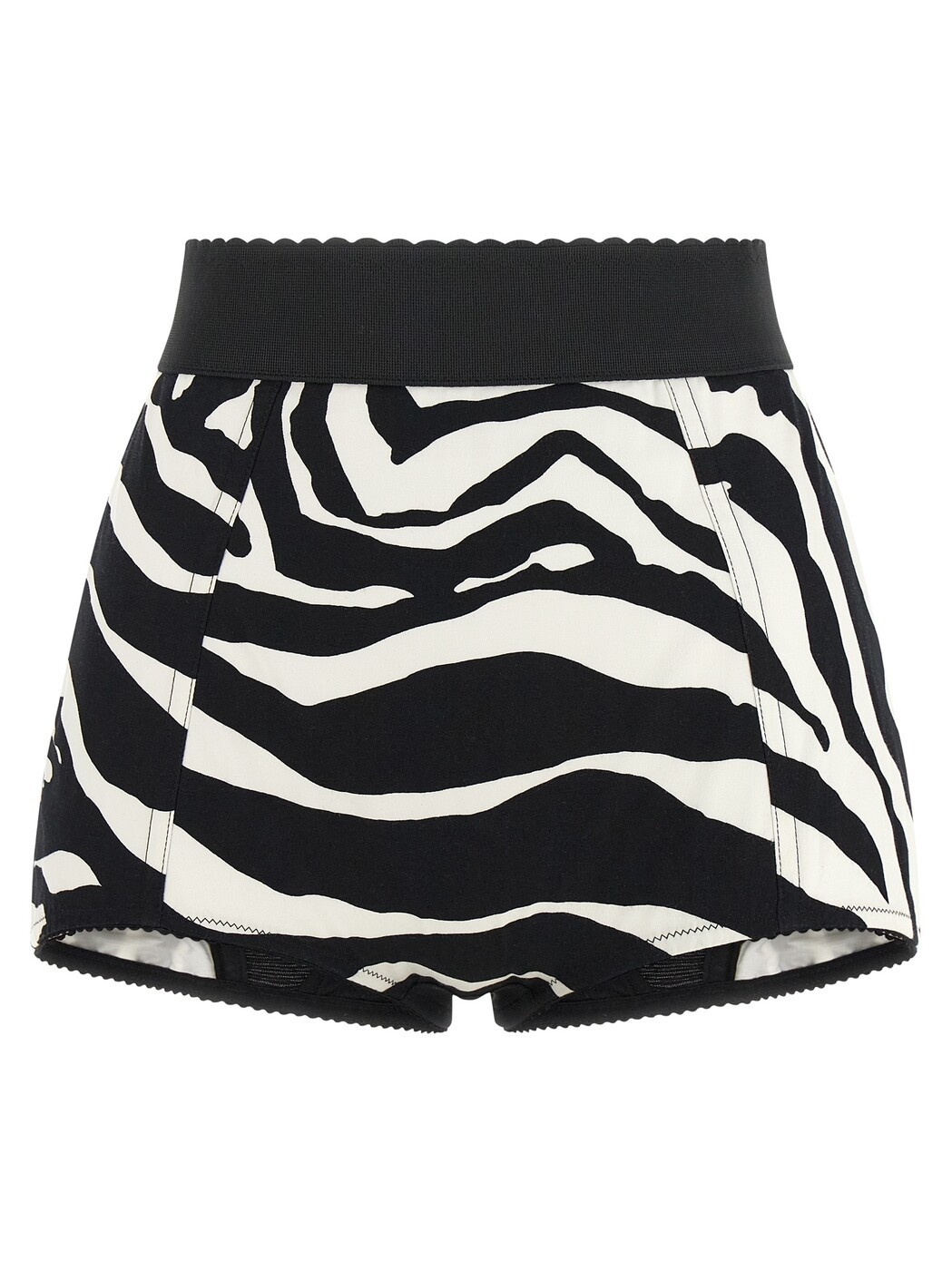 ドルチェ&ガッバーナ DOLCE&GABBANA デニムショーツ ショーツ レディース ホワイト Denim shorts 'Zebra' shorts FTAG1TFSFJ2HWAGN White/Black 関税 送料無料 2026SS ju|BRANDSHOP「il Tesoro」