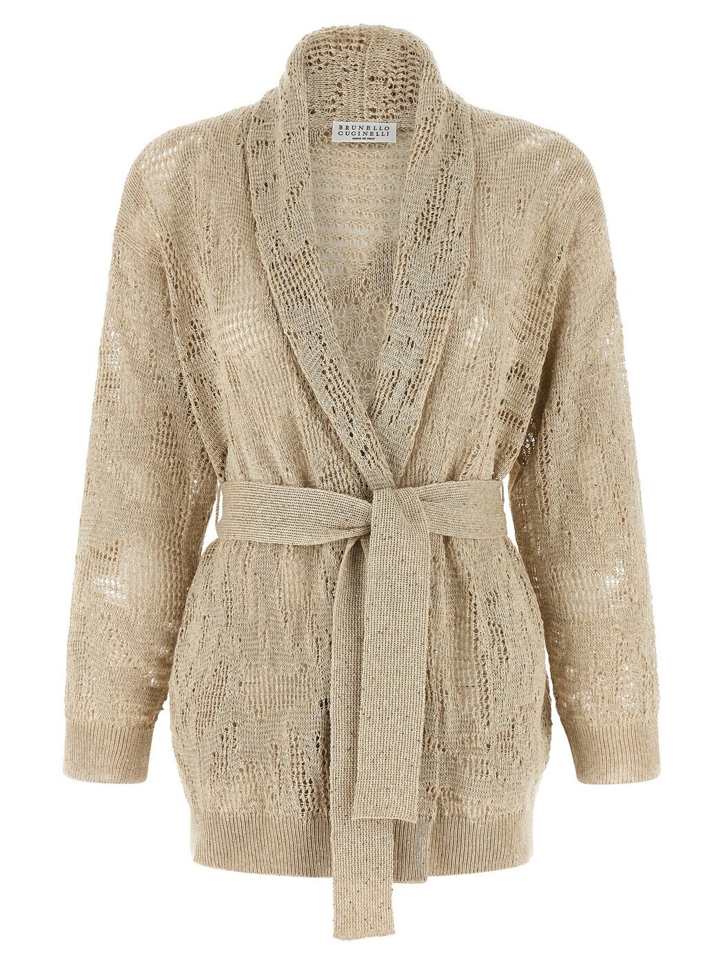 ブルネロクチネリ BRUNELLO CUCINELLI プルオーバー 編み物御召しもの レディース ベージュ Knitwear Crochet cardigan MDT771006C8925 Beige 関税 貨物輸送無料 2026SS ju