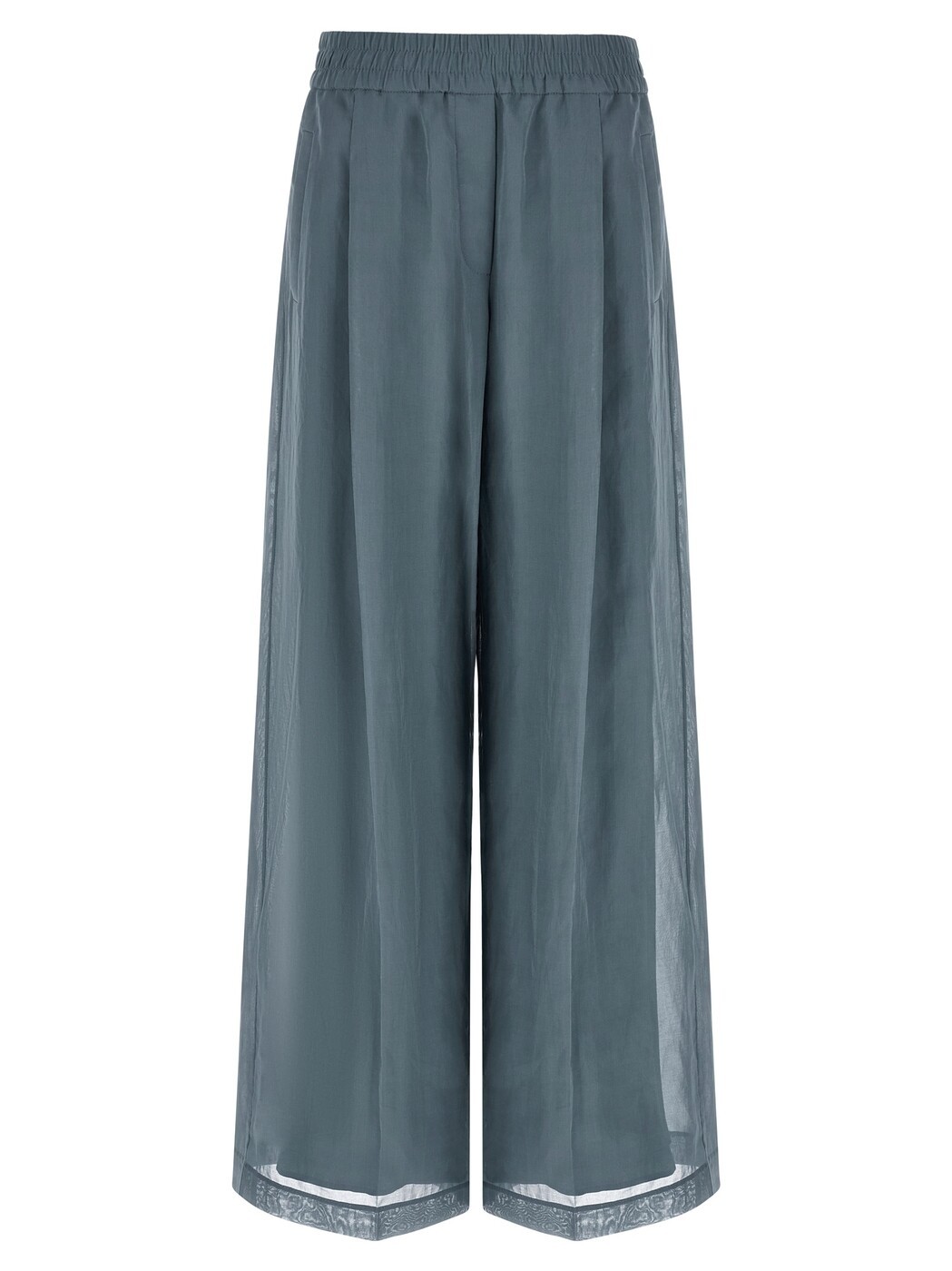 ブルネロクチネリ BRUNELLO CUCINELLI ズボン パンツ レディース ブルー Trousers 'Loose Track' pants M0F91P8742C9704 Blue 関税 送料無料 2026SS ju|BRANDSHOP「il Tesoro」