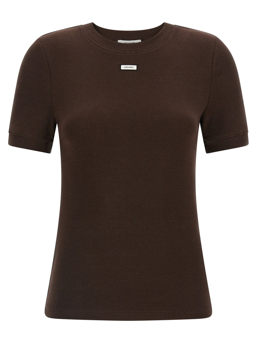 エンタイア 制作室 ENTIRE STUDIOS スポーツシャツ プルオーバー レディース 赤銅色 T-shirts and polo shirts \u0027Lounge\u0027 T-shirt ESSS26TT018766239 Brown 関税 貨物輸送無料 2026SS ju