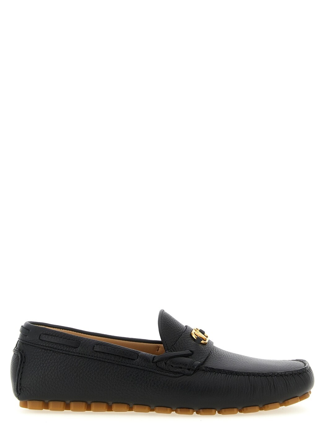 ヴァレンティノ ガラヴァーニ VALENTINO GARAVANI 置き目毛皮 メンズ 黒いこと Loafers Valentino Garavani \u0027Driver Fastaway\u0027 loafers Y2S0K98NEX0NO Black 関税 貨物輸送無料 2026SS ju