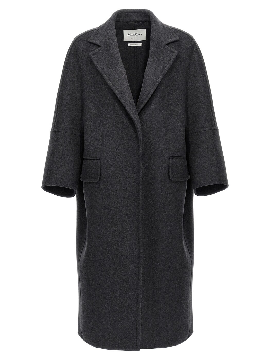 マックス パンパノウサギ MAX MARA トレンチコート 厚地の外套 レディース 薄墨色 Coats and trench coats \u0027Asburgo\u0027 coat ASBURGO003 Gray 関税 貨物輸送無料 2024AW ju