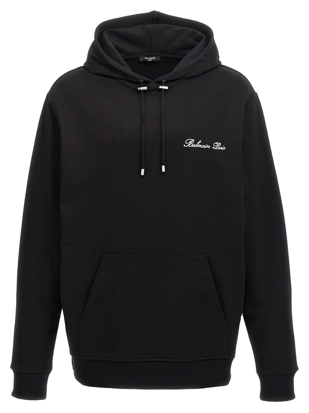 バルマン BALMAIN トレーナー 調教師 メンズ 黒いこと Sweatshirts \u0027Balmain Signature\u0027 hoodie DH1JT047BC78EAB Black 関税 貨物輸送無料 2025AW ju