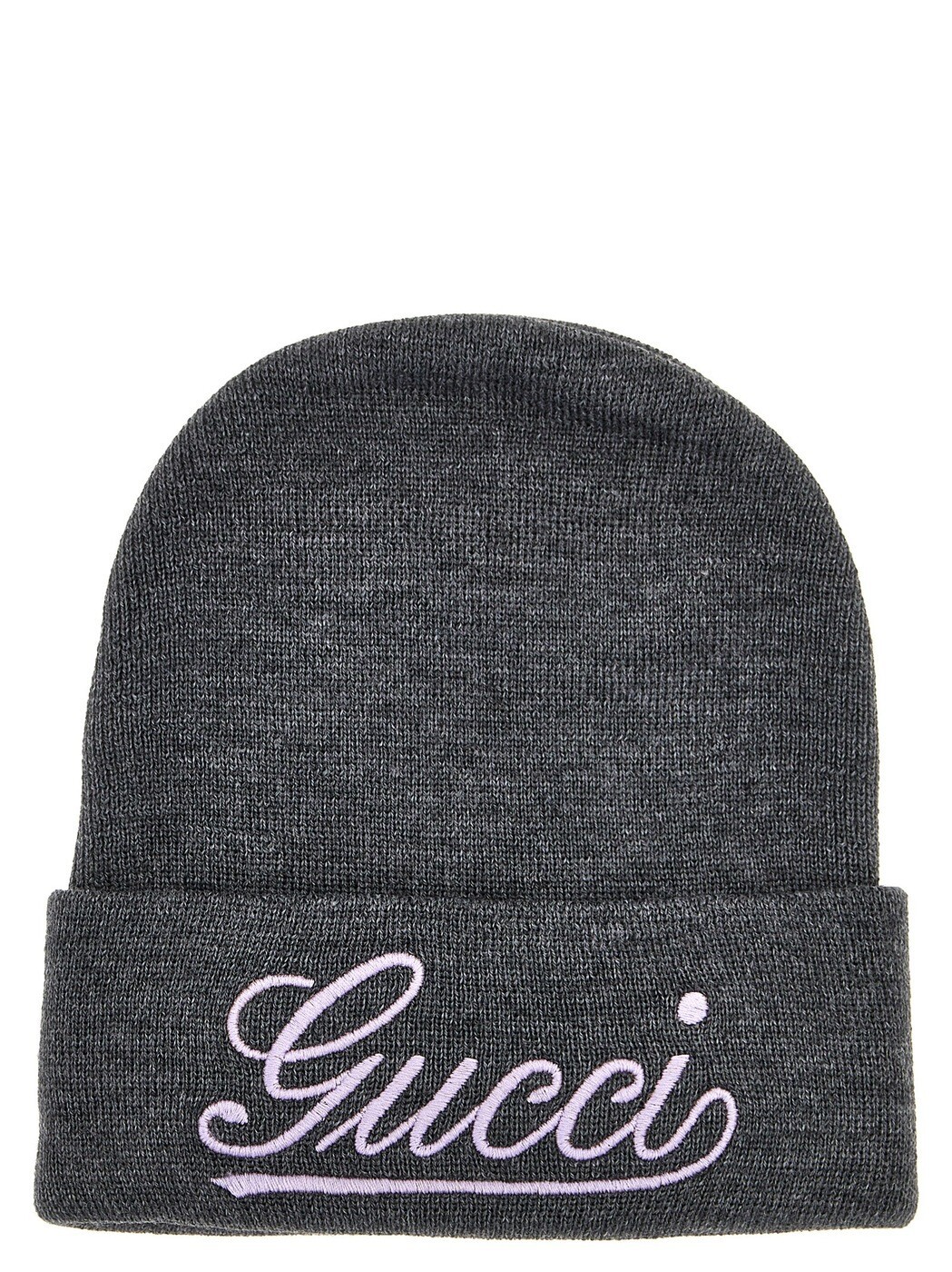 グッチ GUCCI かぶり笠 かぶり笠 レディース 薄墨色 Hats Logo embroidery beanie 7987413GANW1472 Gray 関税 貨物輸送無料 2024AW ju