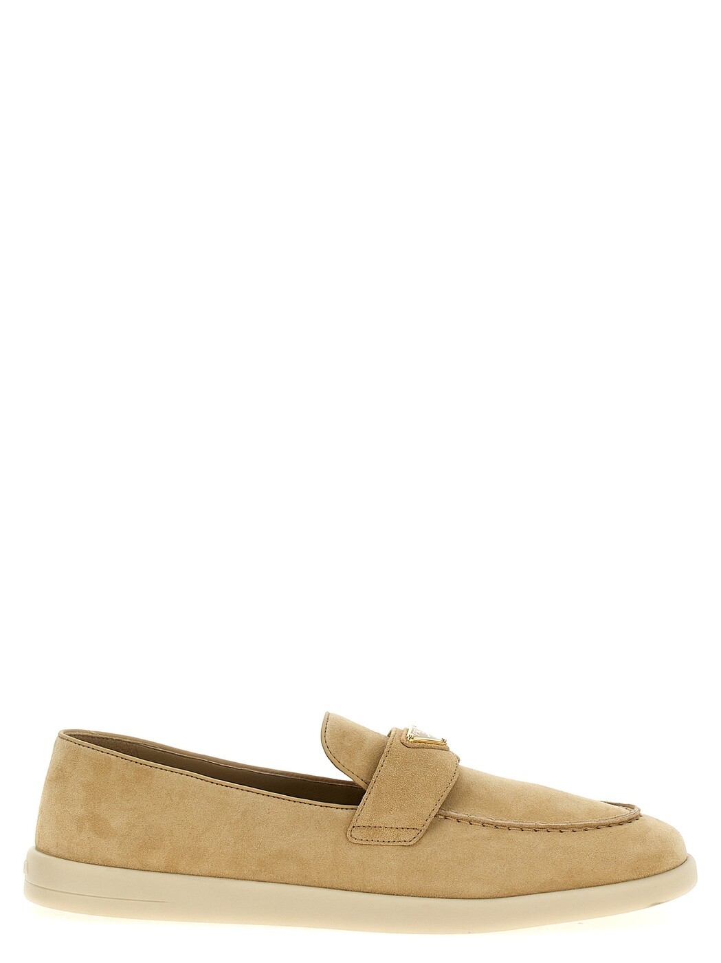 プラダ PRADA 置き目毛皮 レディース ベージュ Loafers Logo loafers 1D222NFB0253LOLF0379 Beige 関税 貨物輸送無料 2026SS ju