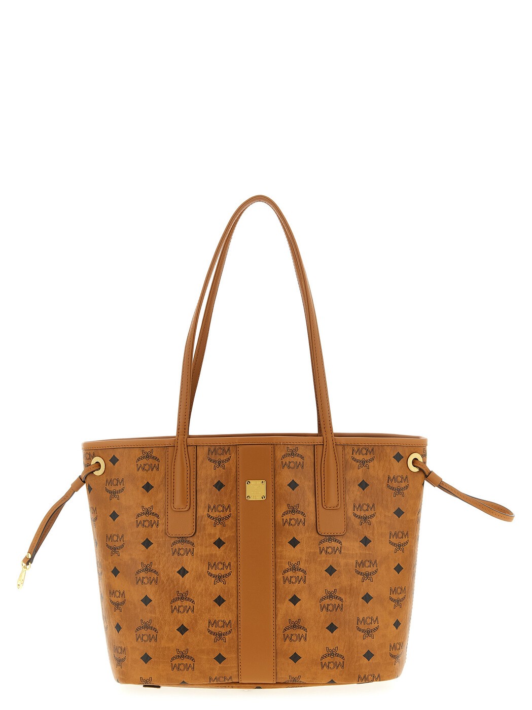 エムシーエム MCM トートバッグ レディース ブラウン Tote bags Liz small reversible shopping bag MWPEALR06CO Brown 関税 送料無料 2026SS ju