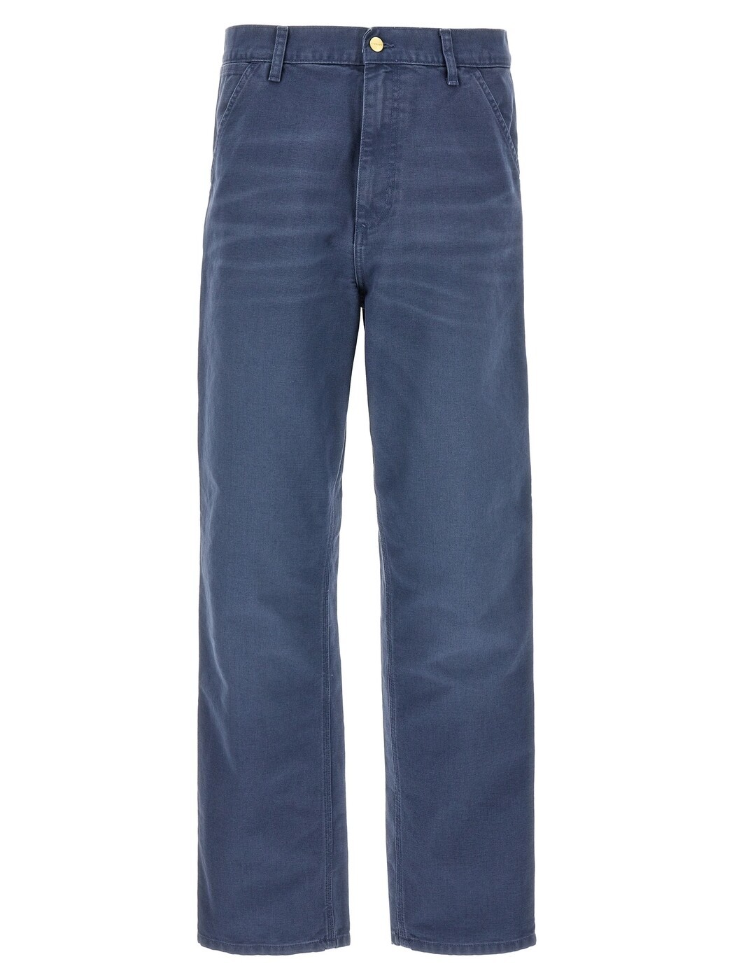 カーハート ダブリューアイピー CARHARTT WIP ズボン パンツ メンズ ブルー Trousers 'Single Knee' pants I0347982OT4O Blue 関税 送料無料 2025SS ju｜BRANDSHOP「il Tesoro」