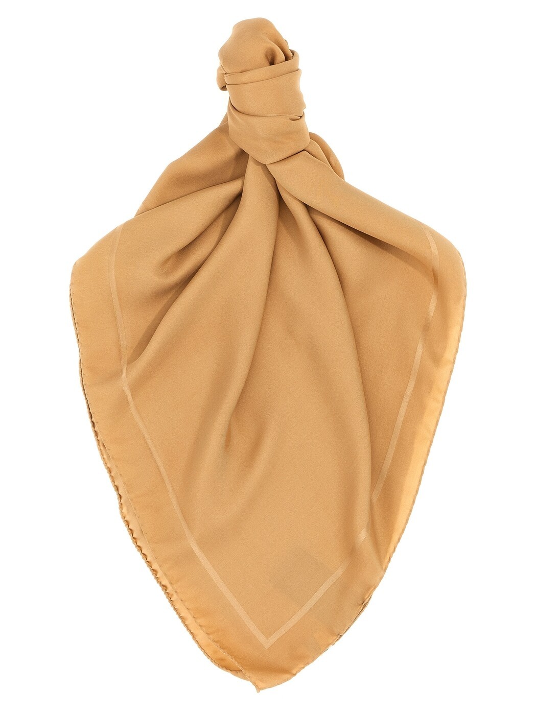前日 サンローラン SAINT LAURENT PARIS 先端技術佩び物 流行り物小物 レディース ベージュ Hi-tech accessories Cassandre Scarf 8212823Y0099700 Beige 関税 貨物輸送無料 2025SS ju