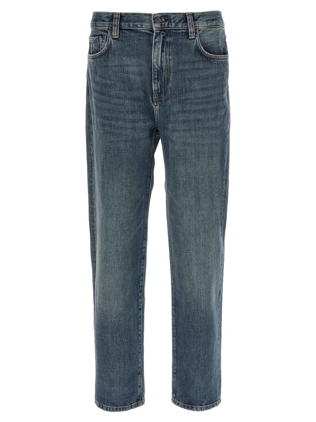 鉄道車両ハート形 ダブリューアイピー CARHARTT WIP ジーンズ メンズ 青み Jeans \u0027Aaron\u0027 jeans I035879014L Blue 関税 貨物輸送無料 2025AW ju