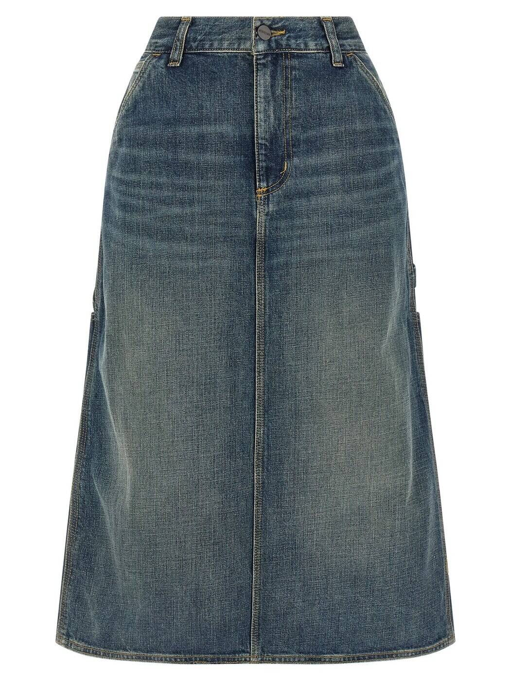 カーハートダブリューアイピー CARHARTT WIP スコート レディース 青み Skirts \u0027Single Knee\u0027 skirt I034224014Q Blue 関税 貨物輸送無料 2025AW ju
