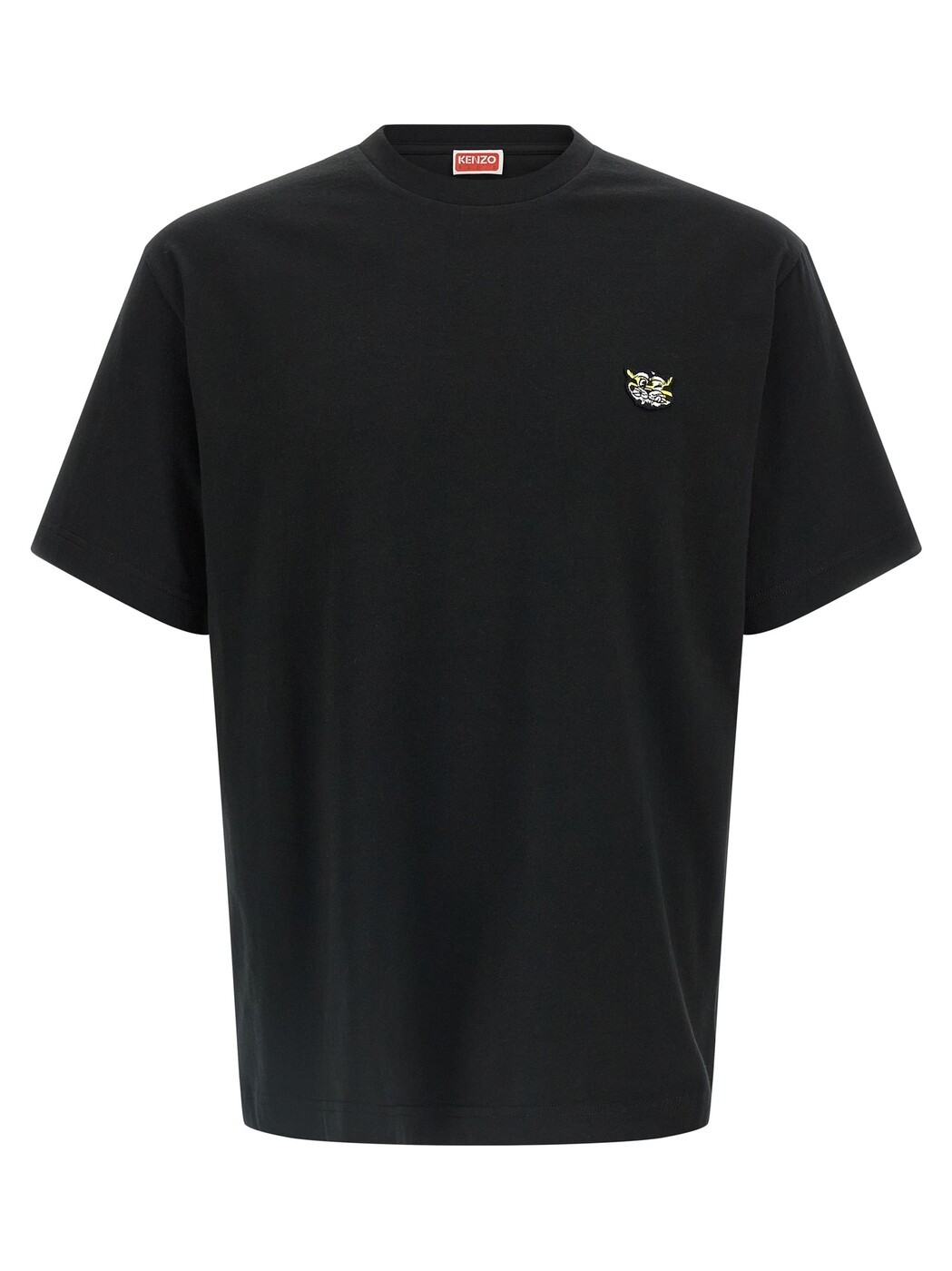 ケンゾー KENZO Tシャツ メンズ ブラック T-shirts Wild Tiger Gots T-shirt FG55TS2054SG99J Black 関税 送料無料 2026SS ju
